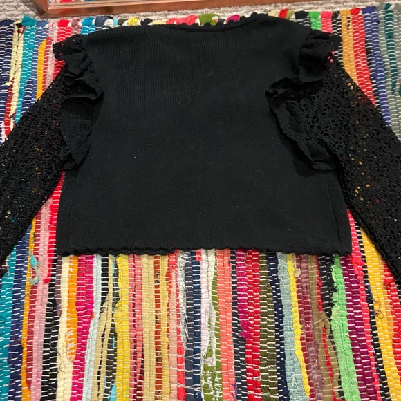 Zara Black Lace Cardigan - Picture 3 of 6